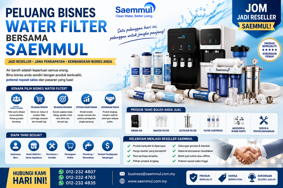 Peluang Bisnes Water Filter Bersama SAEMMUL