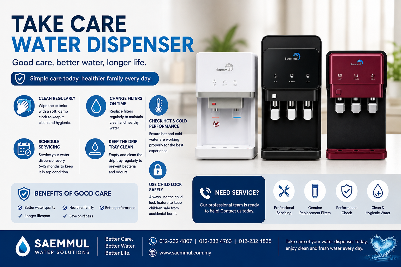 Why Regular Water Dispenser Servicing Is Essential for Every Home