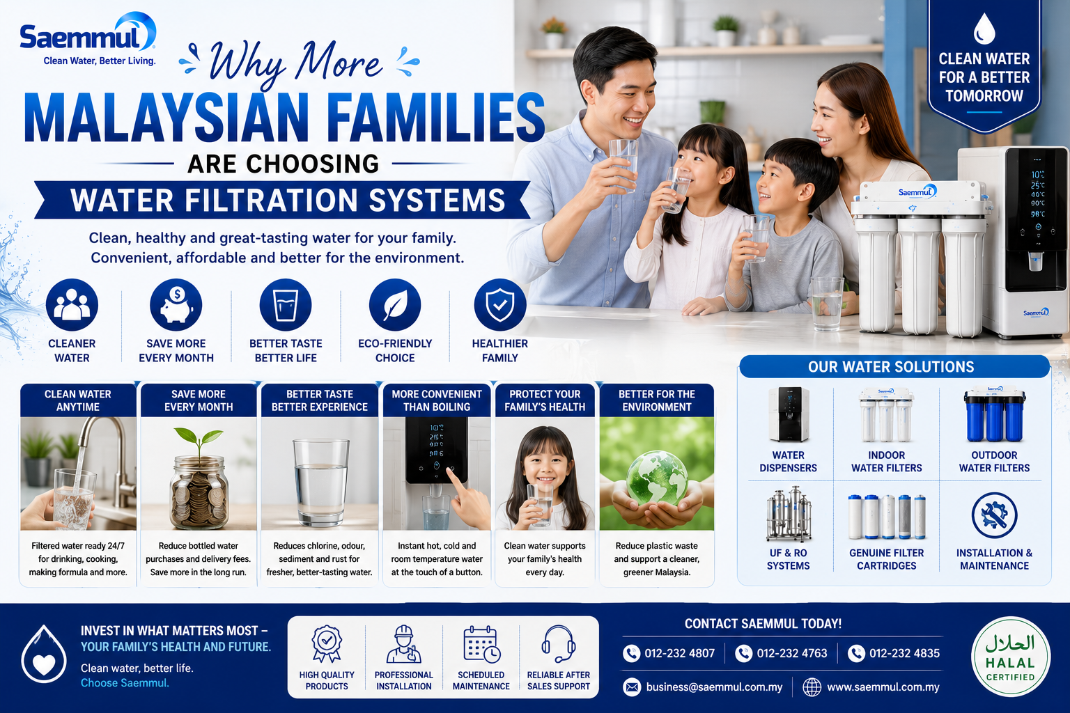 Why More Malaysian Families Are Choosing Water Filtration Systems