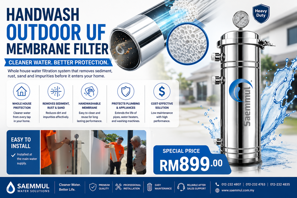 Handwash Microfilter What Is a Handwash Outdoor UF Membrane Filter? – SAEMMUL.COM.MY