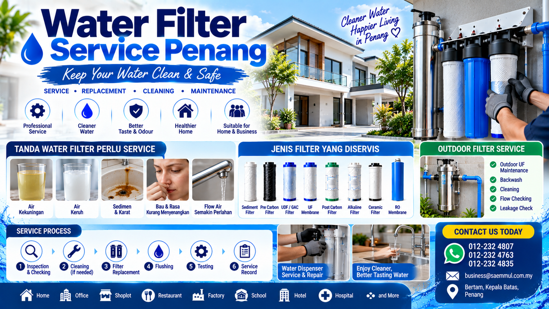 Water Filter Service Penang 
