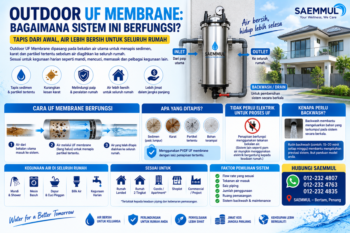 Outdoor UF Membrane: Bagaimana Sistem Ini Berfungsi?