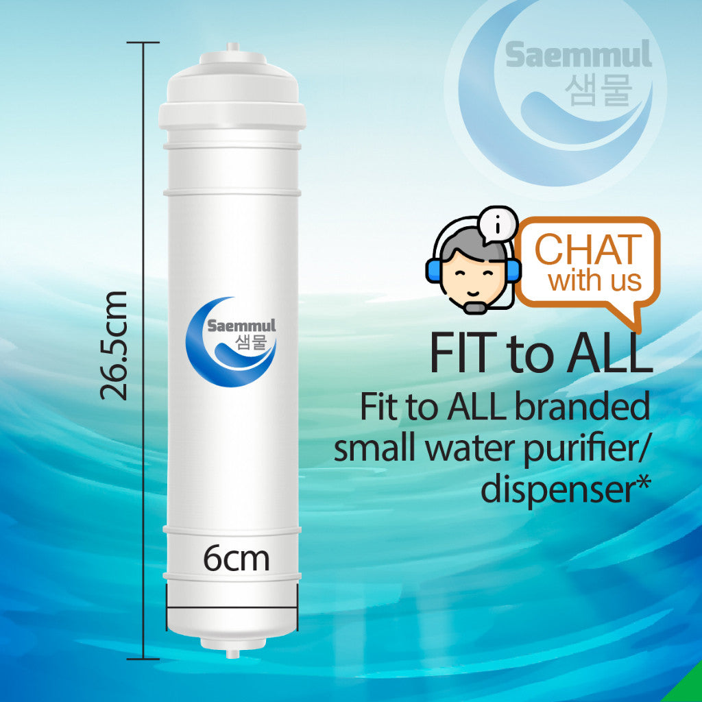 SAEMMUL 10”I MINERAL WATER FILTER SET 3 STAGE HALAL COMPATIBLE FOR COWAY LUCY PLUS