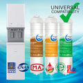 SAEMMUL 10”I UF SET PENAPIS AIR ULTRAFILTRATION 3 PERINGKAT HALAL SESUAI UNTUK COWAY LUCY
