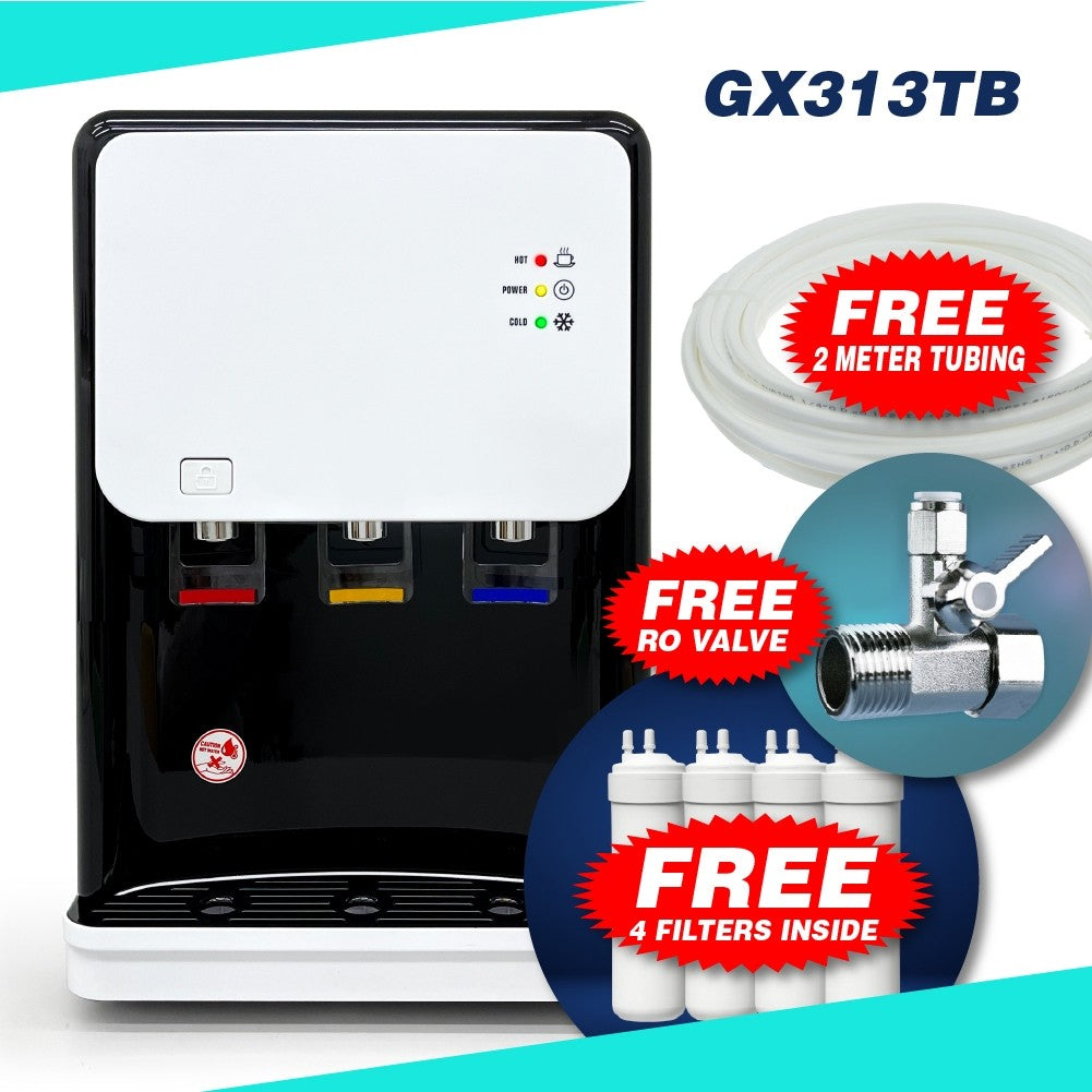 SAEMMUL COMPRESSOR COOLING HOT + COLD + NORMAL KOREA HALAL PIPELINE / DIRECT PIPEIN WATER DISPENSER