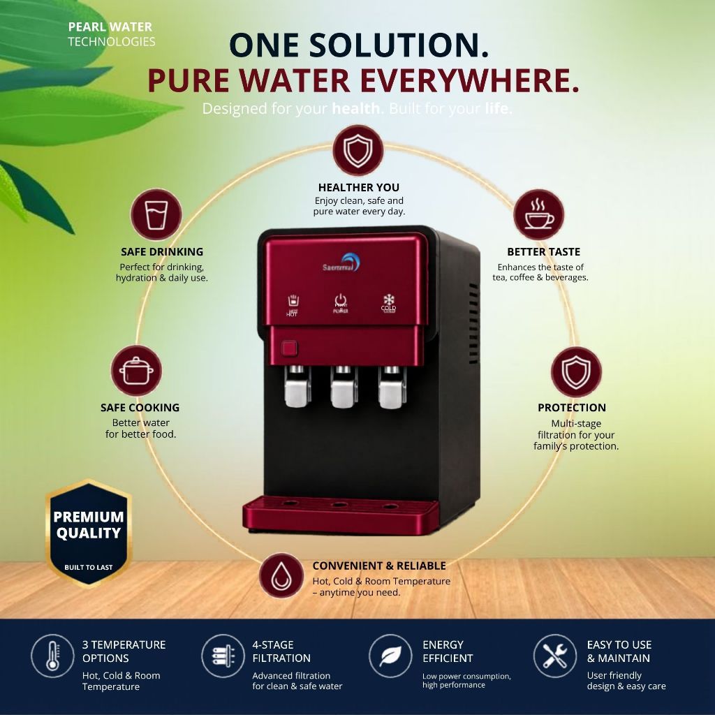 Saemmul Hot & Cold & Warm Korean Water Dispenser