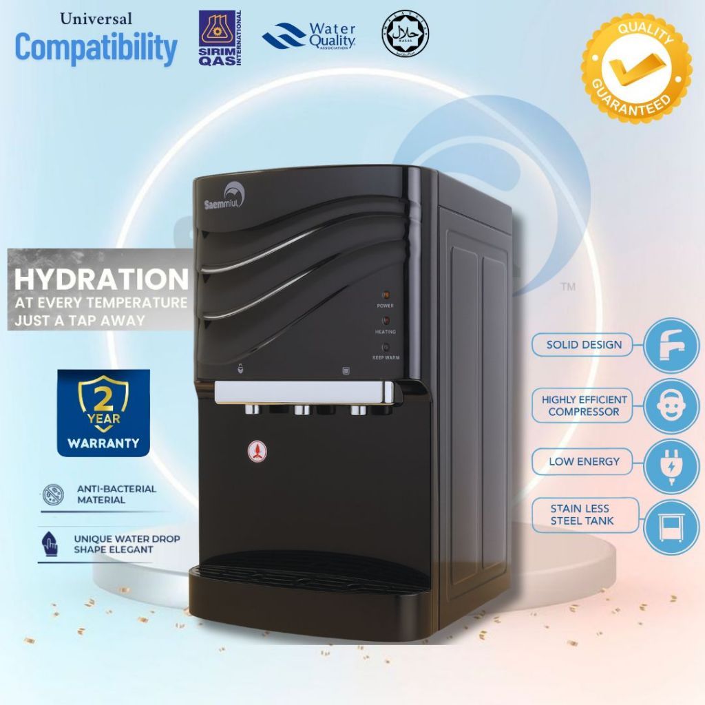 Sistem Penapis Air Dispenser Minuman Mineral HOT & NORMAL Reka Bentuk Korea