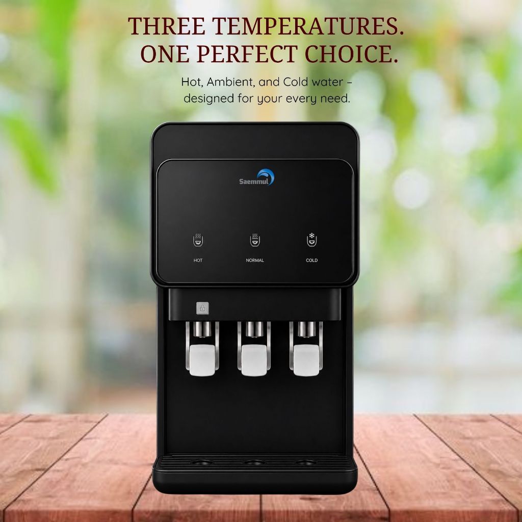 SUPER HOT SAEMMUL COMPRESSOR COOLING HOT + COLD + NORMAL KOREA HALAL PIPELINE WATER DISPENSER