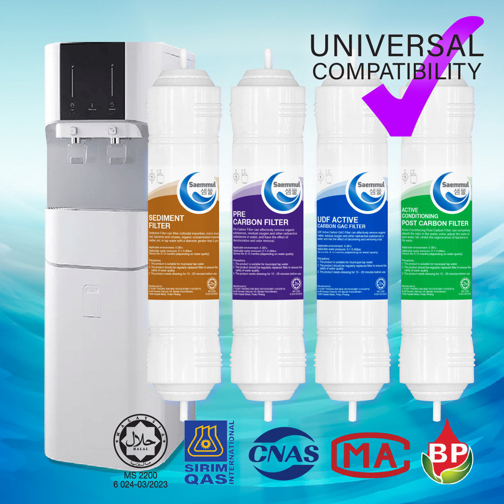 KOREA SAEMMUL 10” I TYPE SUPER MINERAL UNIVERSAL WATER FILTER CARTRIDGE