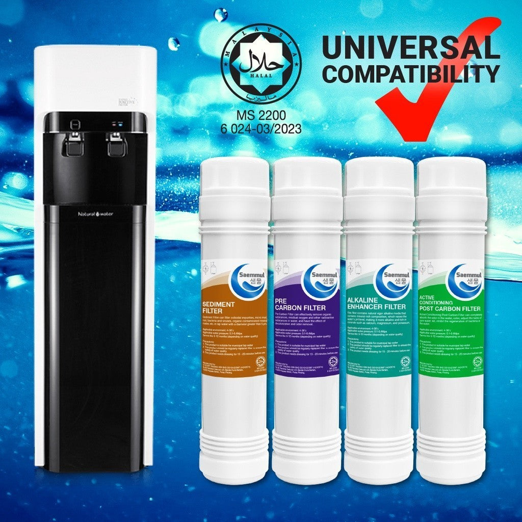 SET PENAPIS AIR BERALKALI JENIS SAEMMUL 10”U SESUAI UNTUK YAMADA CUCKOO ,CUCKOO DELUXE