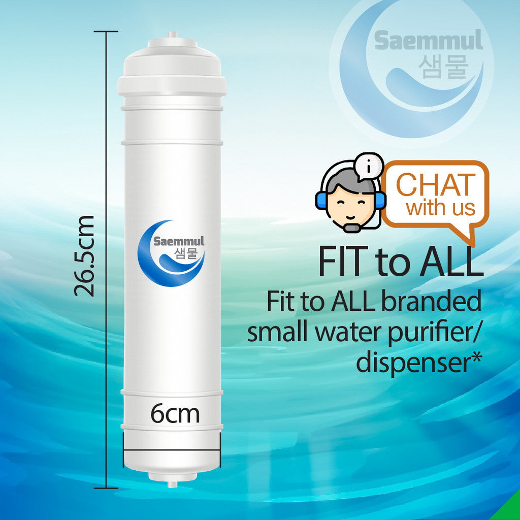 KOREA SAEMMUL DISAHKAN HALAL JENIS 10” I-TYPE PRE CARBON UNIVERSAL WATER FILTER CARTRIDGE