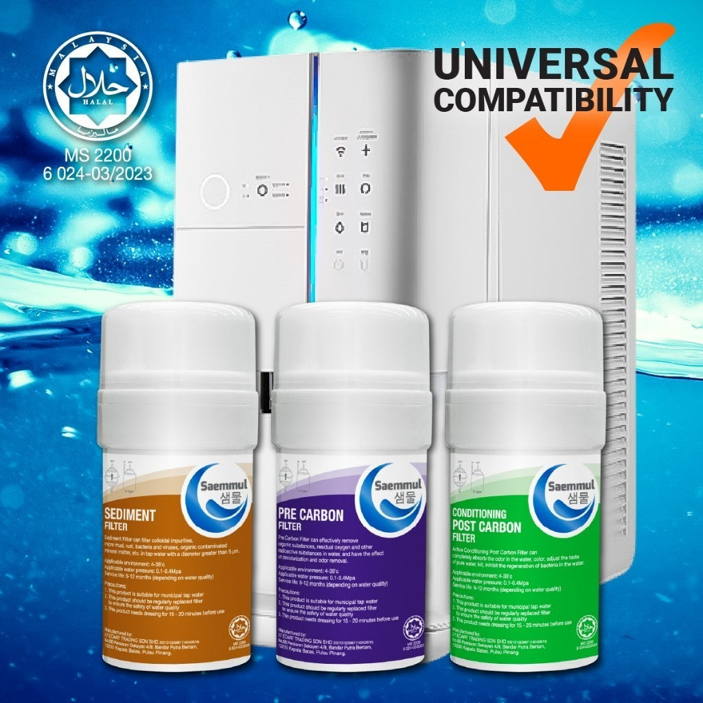 SET PENAPIS AIR MINERAL SAEMMUL 4”U 3 PERINGKAT HALAL SESUAI UNTUK SK MAGIC RICH