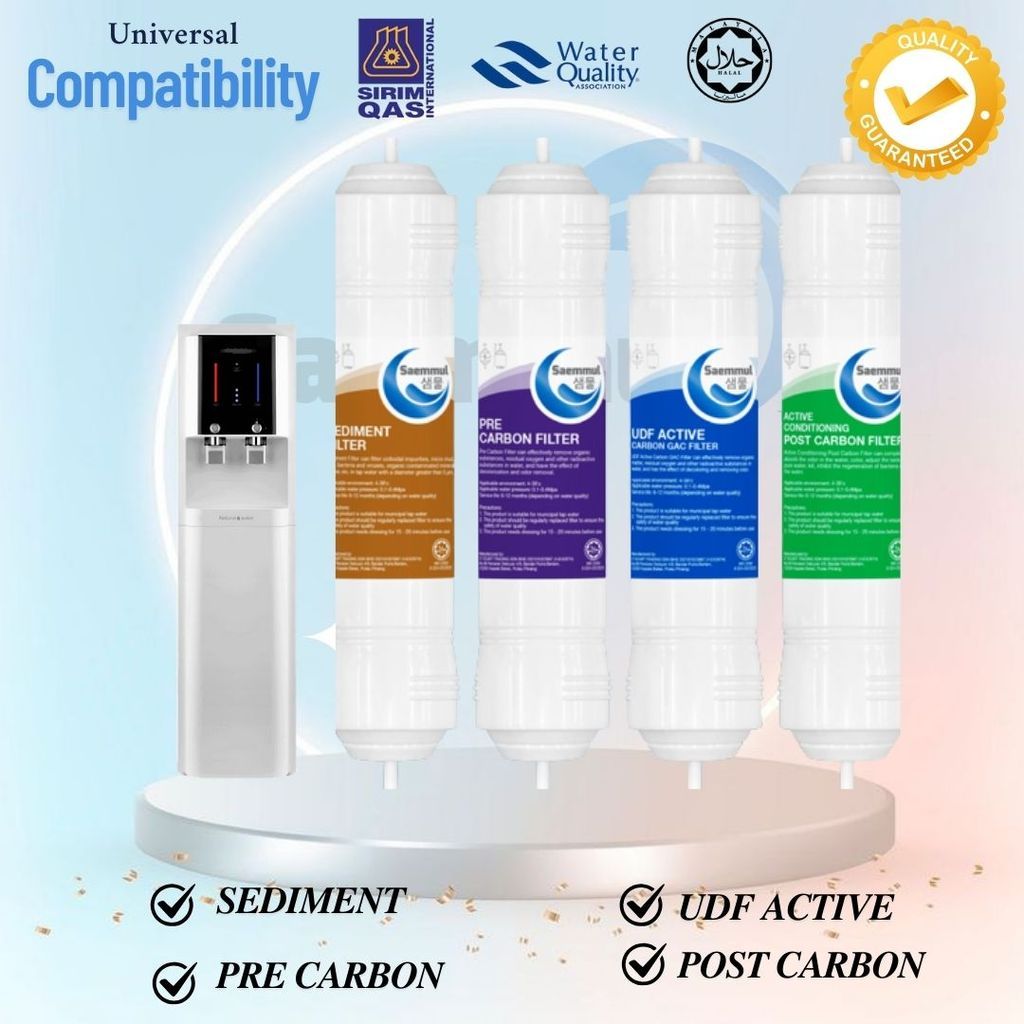 KOREA SAEMMUL 10” I TYPE SUPER MINERAL UNIVERSAL WATER FILTER CARTRIDGE