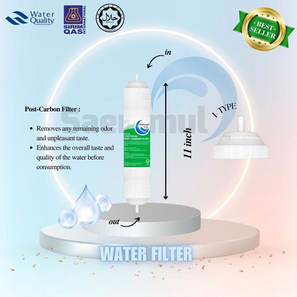 KOREA SAEMMUL 10” I TYPE SUPER MINERAL UNIVERSAL WATER FILTER CARTRIDGE