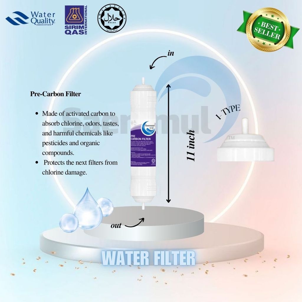 KOREA SAEMMUL 10” I TYPE SUPER MINERAL UNIVERSAL WATER FILTER CARTRIDGE