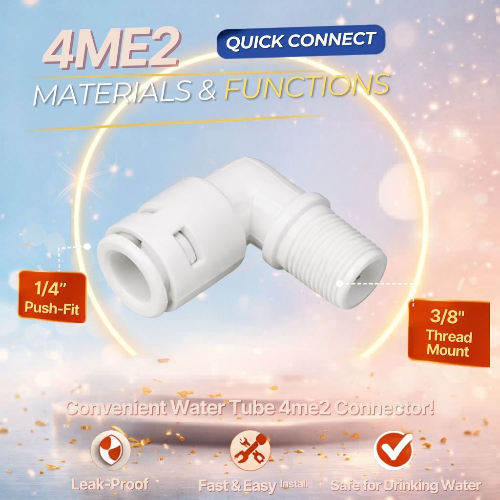 1/4" All type Elbow Water Filter Fittings/ Water Filter Fitting 1/4"