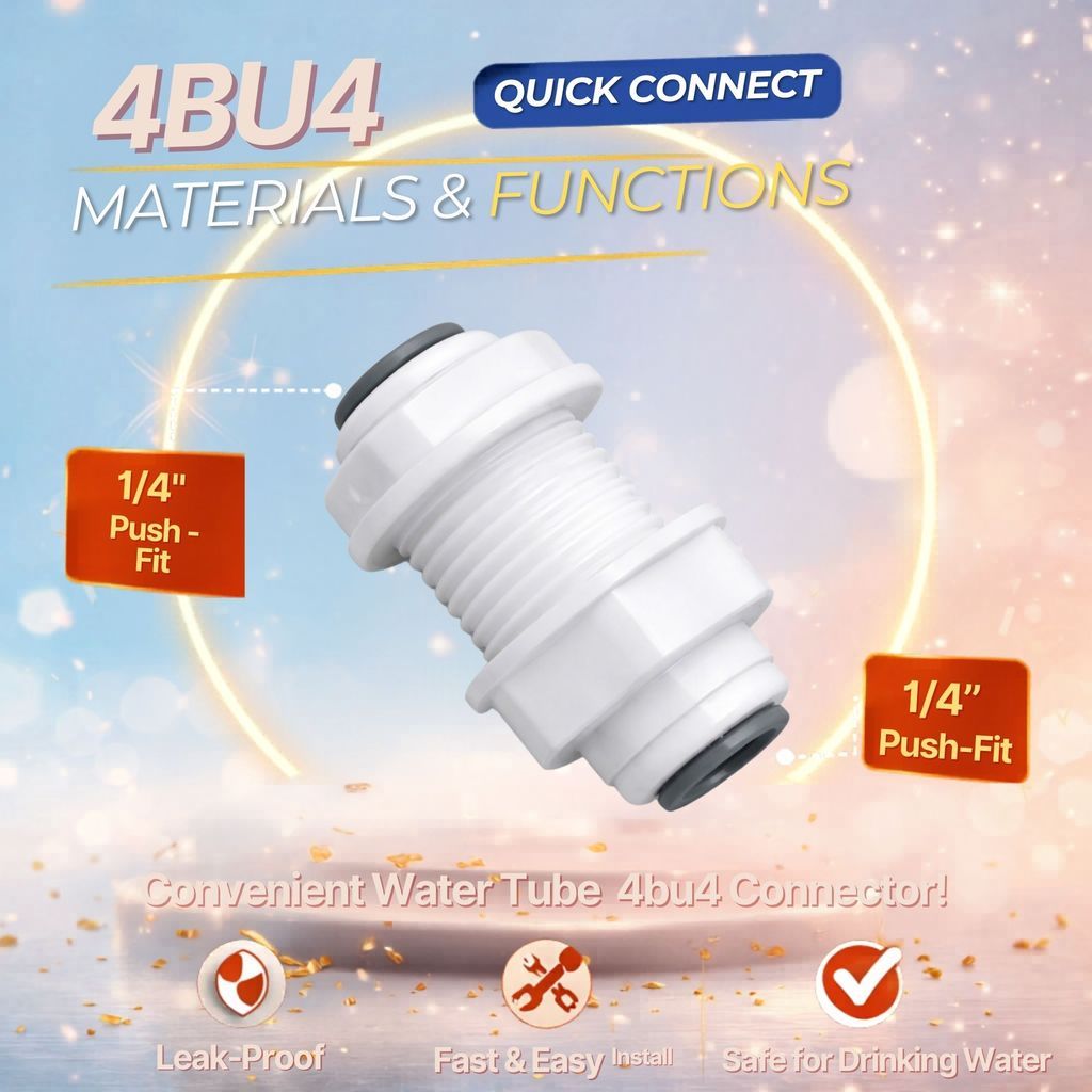 1/4" All type Elbow Water Filter Fittings/ Water Filter Fitting 1/4"