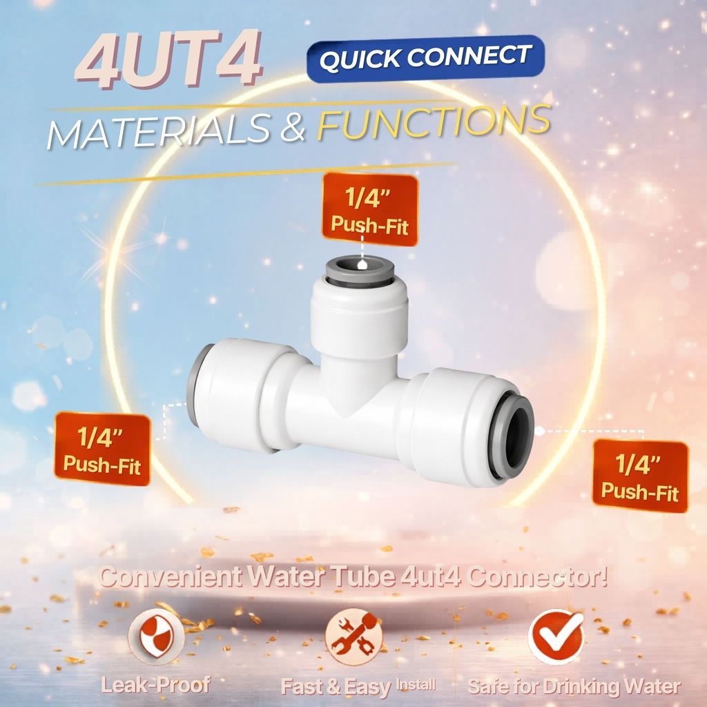 1/4" All type Elbow Water Filter Fittings/ Water Filter Fitting 1/4"